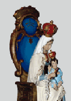 Pilgrim Virgin Statue